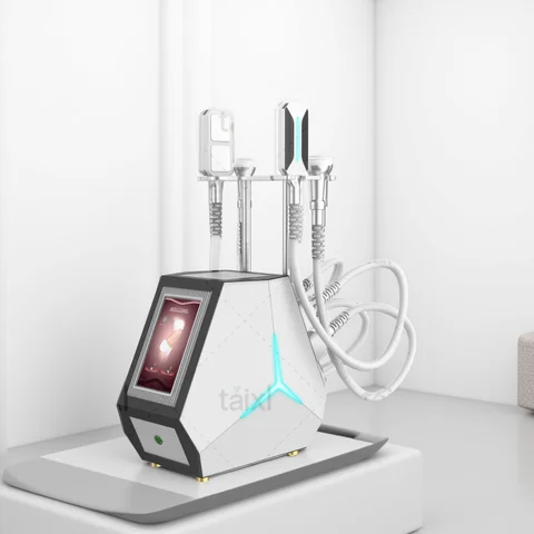 전문가용 냉온 피부 탄력 크라이오 휴대용 얼굴 지방 감소 피부 탄력 바디 컨투어링 및 바디 슬리밍