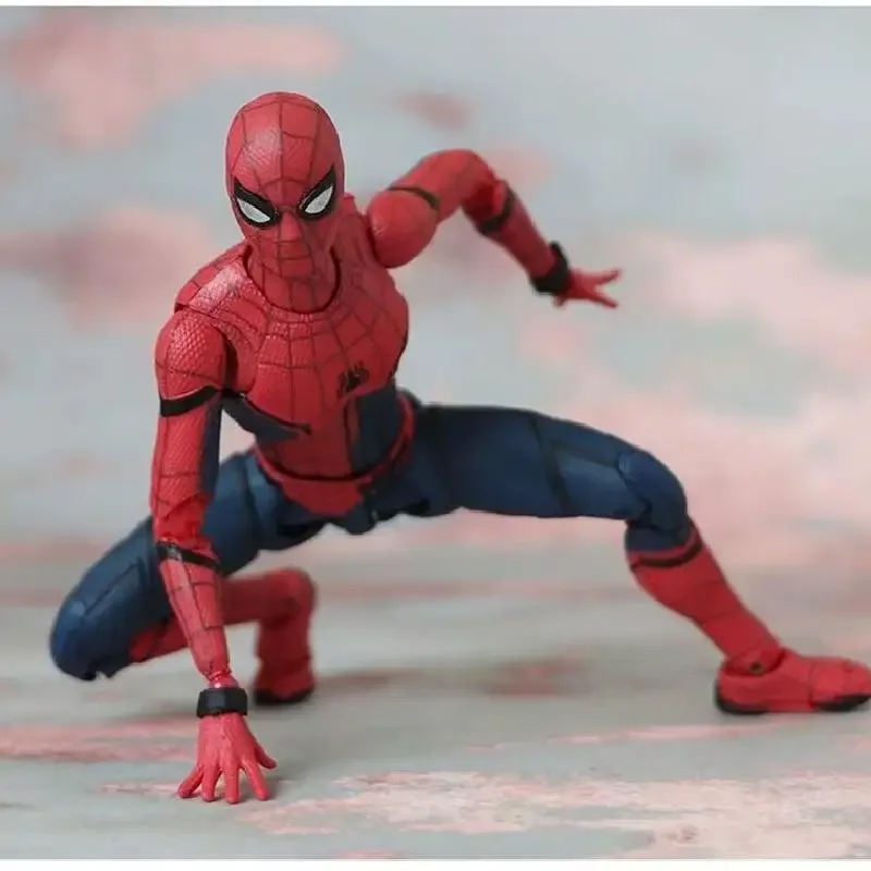 New Shf Spider-Man:Homecoming Figures Avengers Movable Model Marvel Peter Parker Action Figure PVC Collection Toys Child Gifts