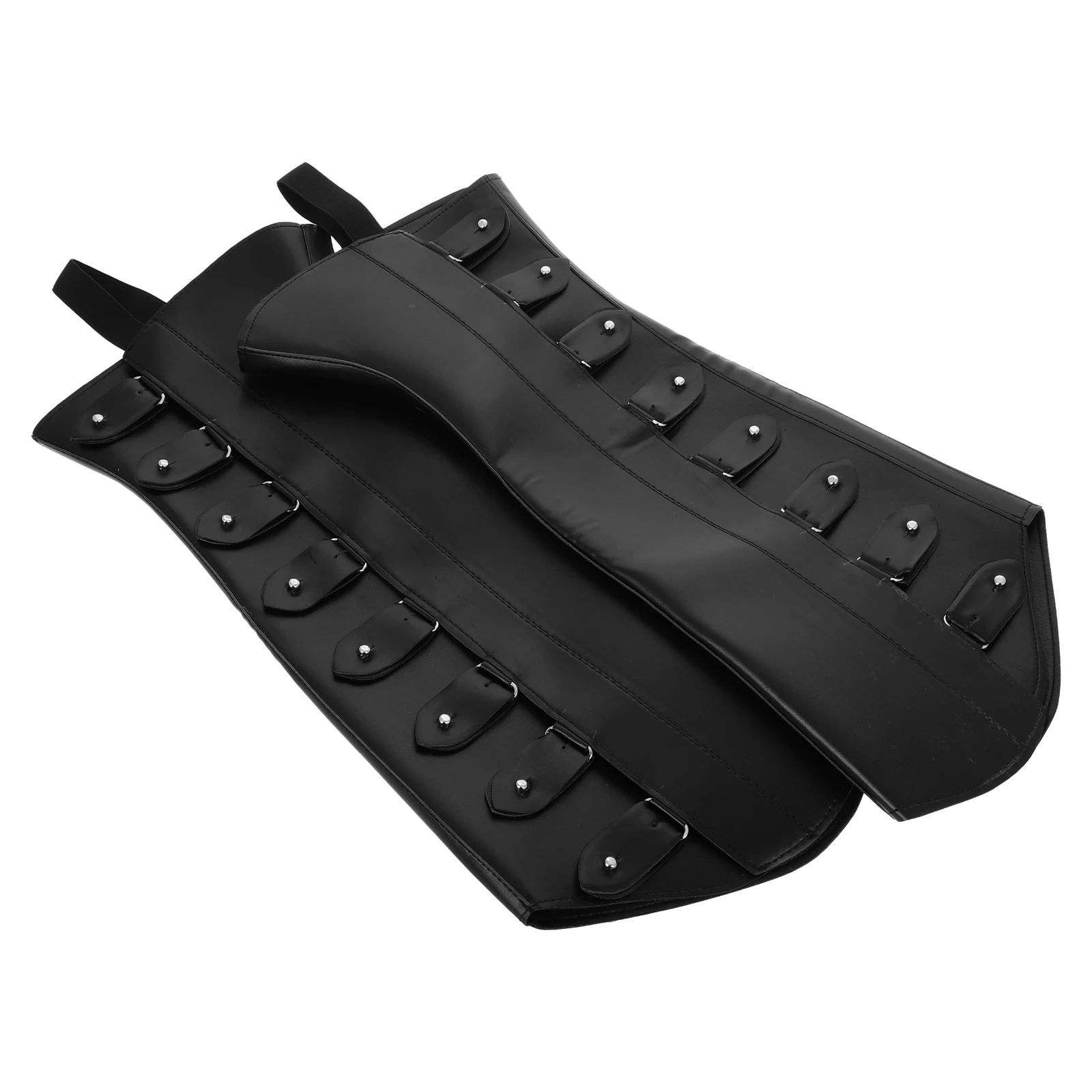 Leggings de cano alto, capas de sapato, polainas, cano alto, ajustável, acessórios góticos renascentistas, steampunk, leggings históricos