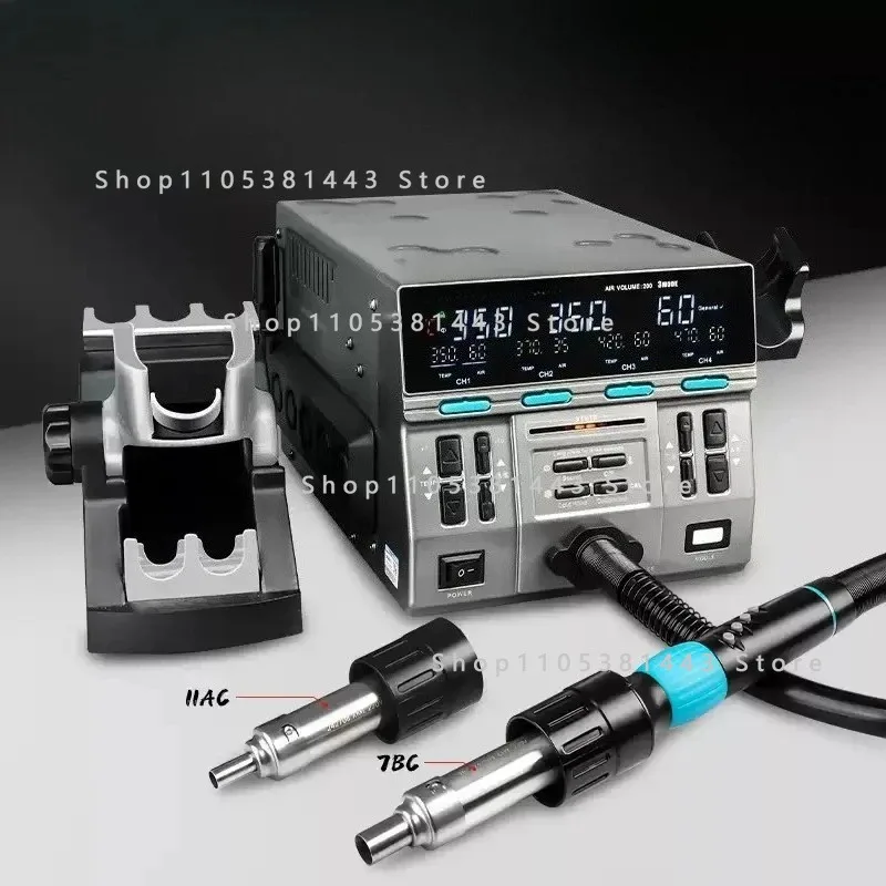 Digital Display PCB Chip Repair Tool Intelligent Heating System 8650 Pro 1300W BGA Rework Station 3 Mode Hot Air Gun