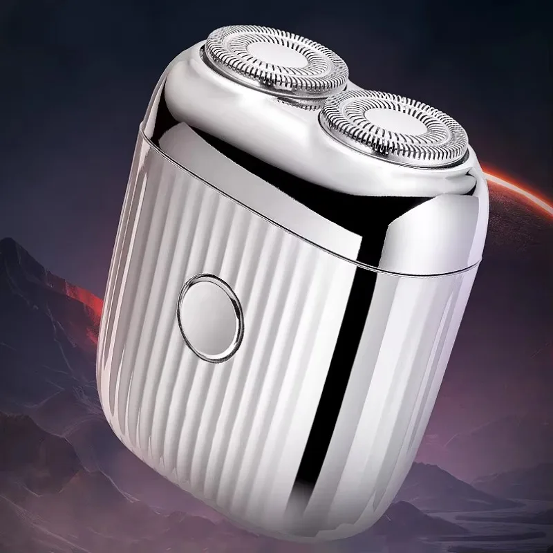 Factory Direct Sale Rechargeable Electric Hair Shaving Machine Portable Zinc Alloy Shaver for Beards Razor