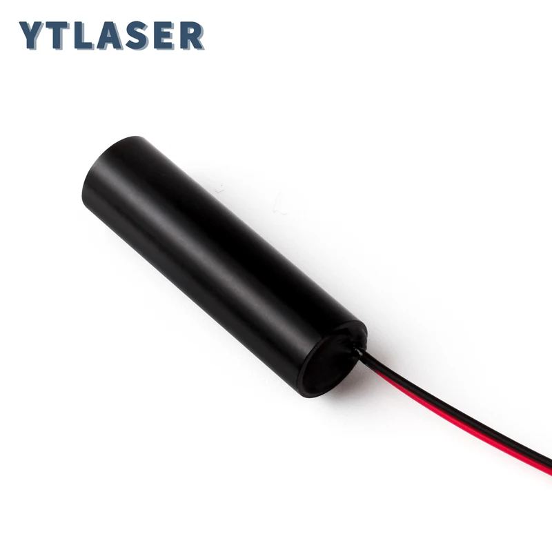 Glass Lens D10x35mm 520nm Green Line/Cross Line Laser Diode Module 5mW-80mW Industrial Grade APC Driver for Wood Positioning