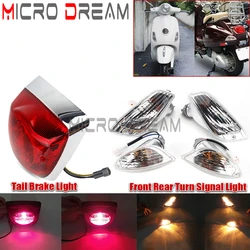 Scooter Motorcycle For LX50 LX125 LX150 S50 S125 S150 4V 4T Turn Signal Light Indicator Blinker Tail Brake Lamp & Taillight Trim