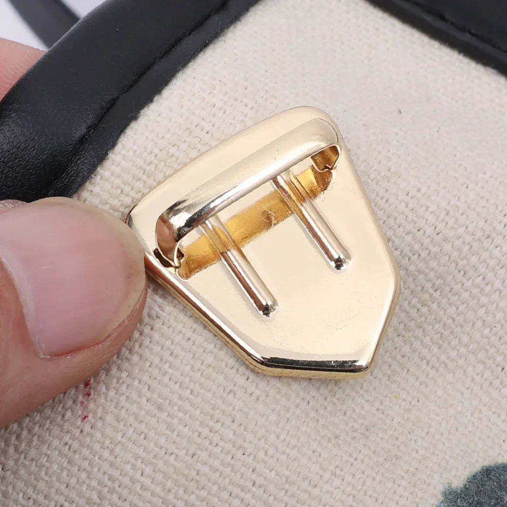 Metal Locks Bag Clasp Catch Buckle for Handbags Shoulder Bags Purse Totes Closures Snap Clasps DIY Bag Accessories Solid lock