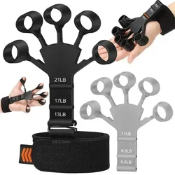 Silikongriff Training und Übung Fingerübung Bahre Handstärker Arthritis Grip Trainer Handbürste Expander Griffe