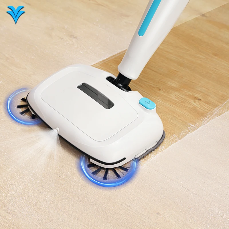 

Зарубежная фабрика Easy Home Spray Water Mop Беспроводная перезаряжаемая электрическая подметальная машина для пола с мытьем полов