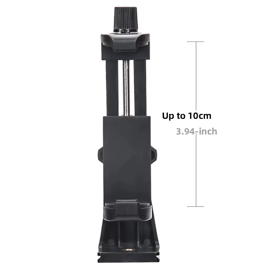 Pemegang klip dudukan rotasi 360 ° dengan kepala bola untuk ponsel iPhone Huawei berdiri dengan sepatu dingin untuk mikrofon lampu LED