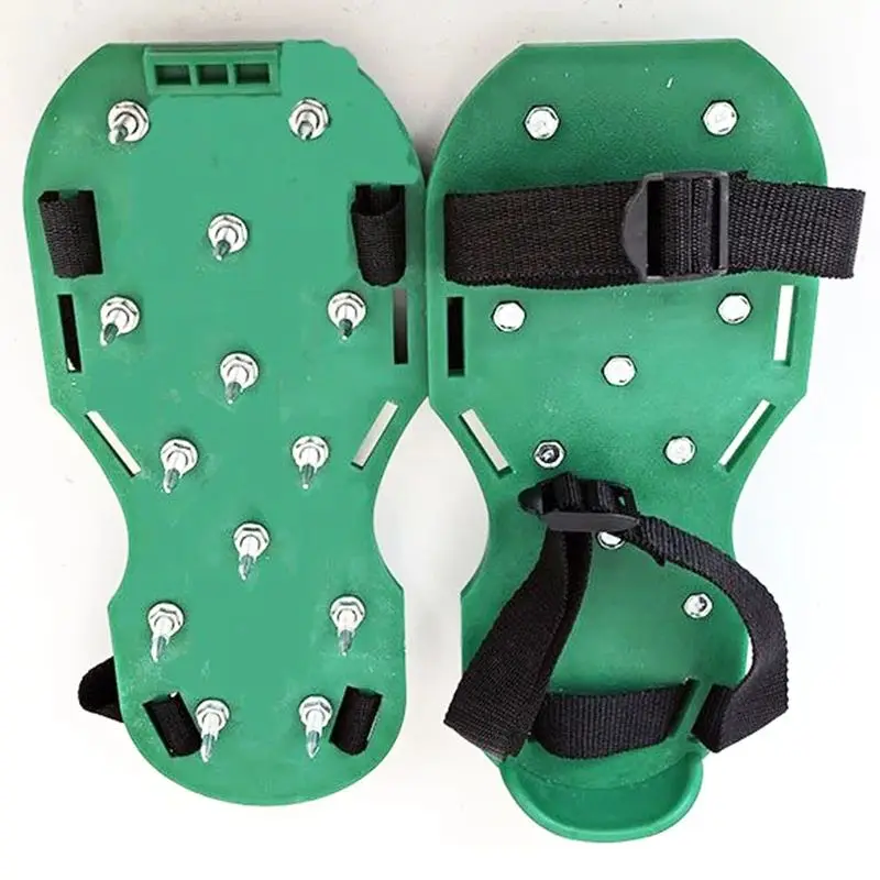 

1Pc Courtyard Garden Loosening Shoe Lawn Aerator Grass Spikes Shoe Cement Self Leveling Construction Tool Epoxy Floor Paint Shoe