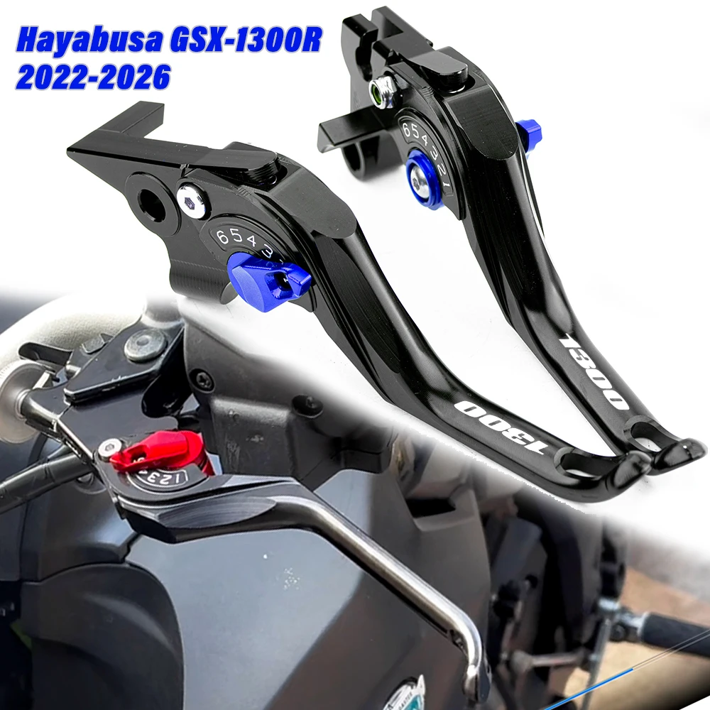 Für Suzuki HAYABUSA GSX1300R GSX-R 1300 2022-2026 GSX-1300R Zubehör Motorrad Verstellbare Brems- und Kupplungshebel Griffhebel – Detail 1