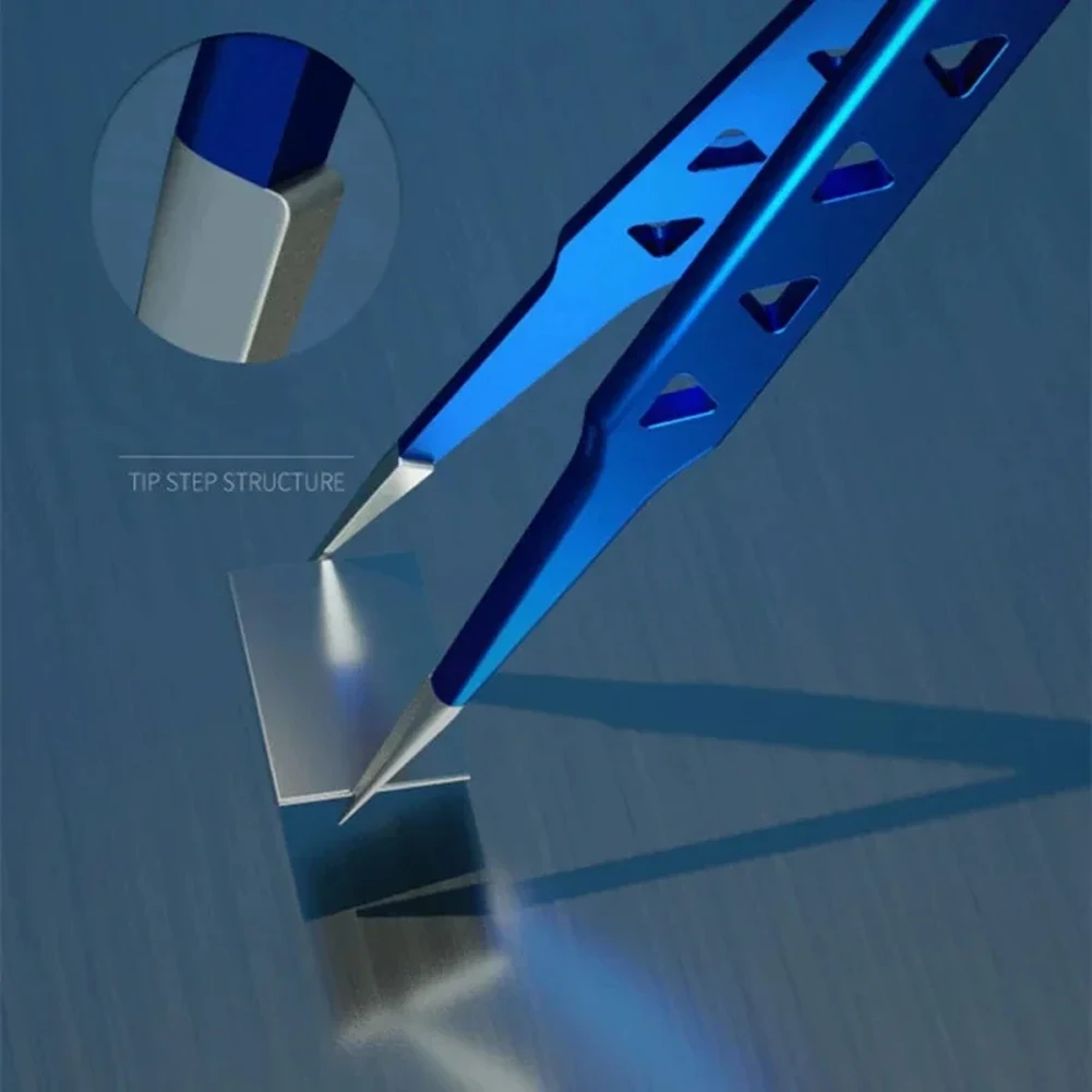 Stainless Steel Cooling Tweezers for Professional Use in Mobile For Phone Repairs with Enhanced Stability Features