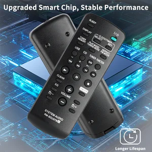استبدال جهاز التحكم عن بعد لنظام Sony والصوت RM-SCU37B وLBT-SH2000 وSS-SH2000 وCMT-BX3 وCMT-BX30R وHCD-CBX3 وHCD-BX30R أفضل 10 أجهزة تحكم عن بعد من سوني LBT مبيعا - رقم 4