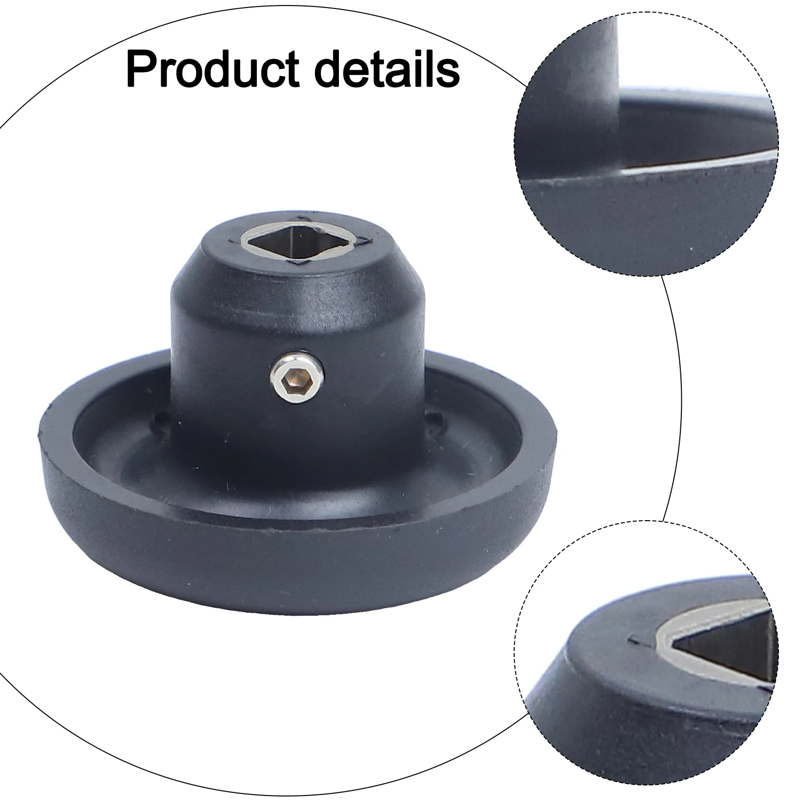 Blender Repair Kit Mushroom Head Connector Black Tough And Deformation Resistant Regular Maintenance Recommended