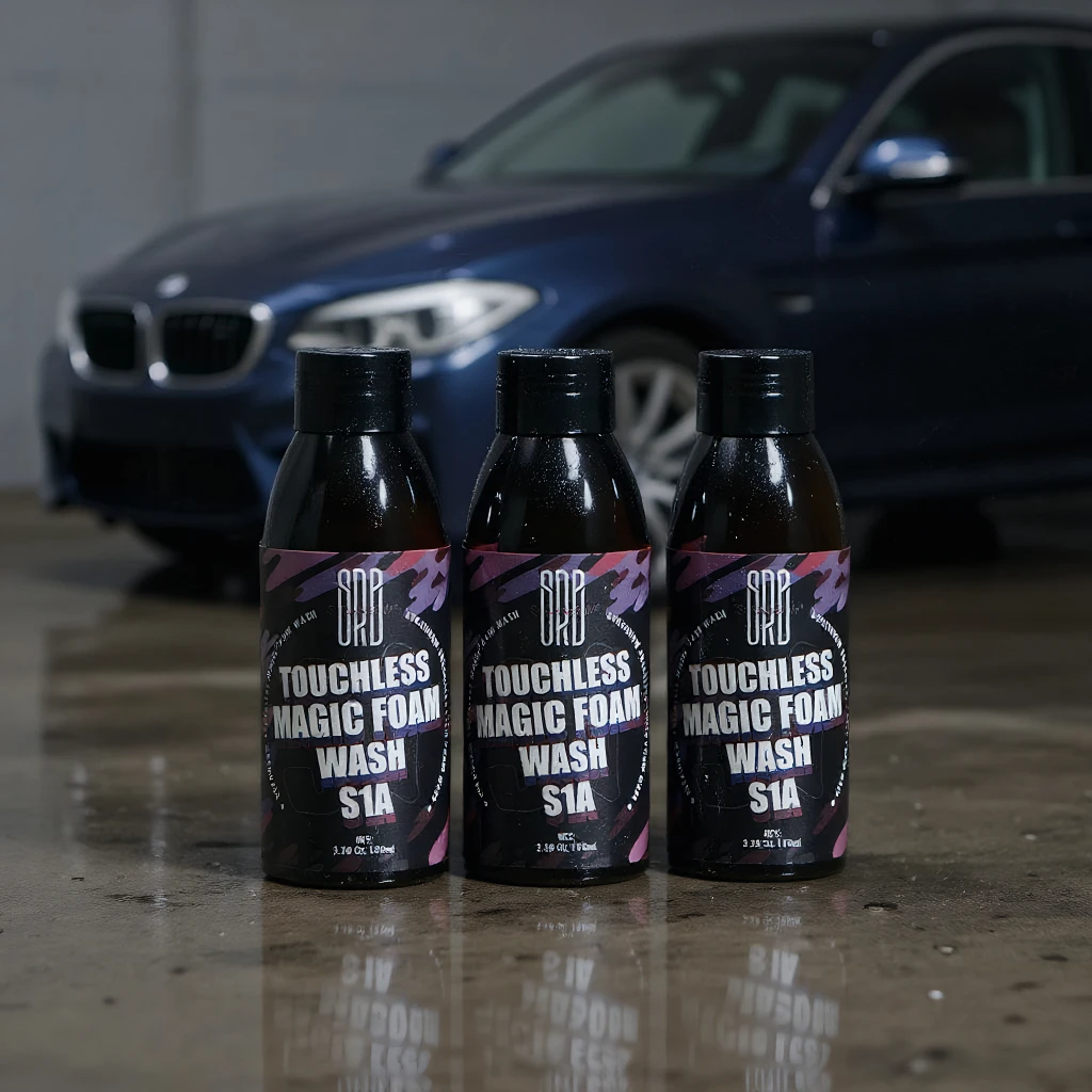 

Розовая пенопластовая жидкость для мойки автомобилей с воском - водоотталкивающее покрытие Ultimate Shine & Protection