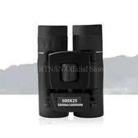 500X25 50000M Zoom HD Portable Professional Powerful Binoculars Long Range Monocular Telescope Low Night Vision for Hunt Travel