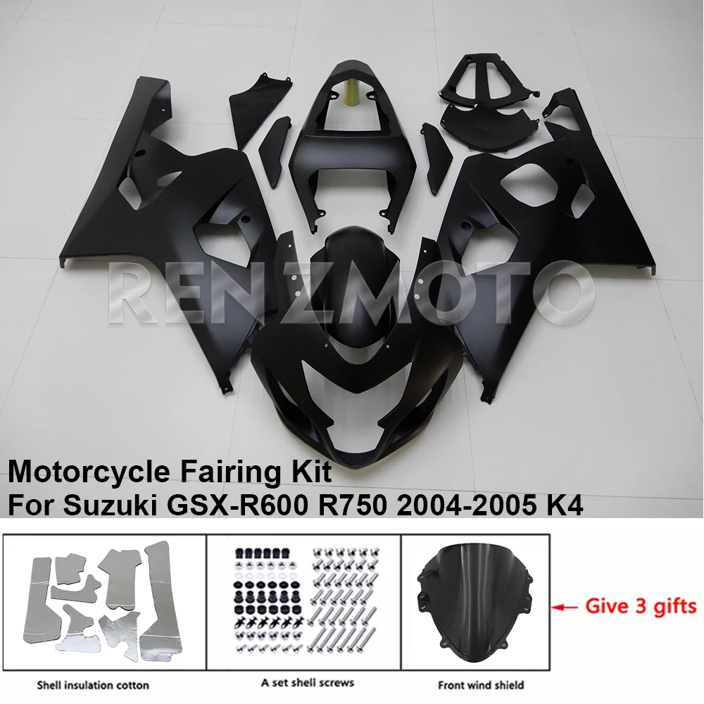 

S0604-120A For Suzuki GSX-R600 R750 04-05 K4 K5 Fairing Motorcycle Set Body Kit Decoration Plastic Guard Plate Accessories Shell