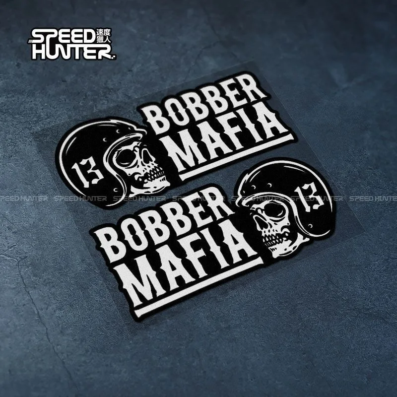 Bobber MAFIA Retro Stickers Motorcycle Fuel Tank Decorative Stickers Accessories For Triumph Tiger Sport 660 1200 Triple 765 R S
