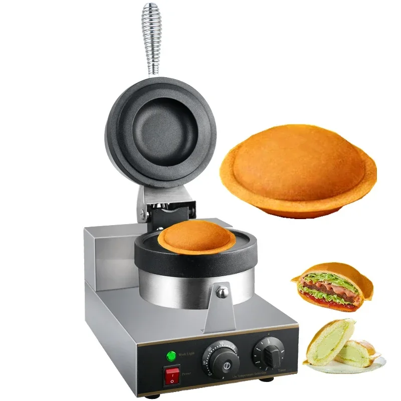 CE Latest burger miles gelato panini pres alat orginal ufo burger machine snack shop cake pop maker making makinesi manufacturer