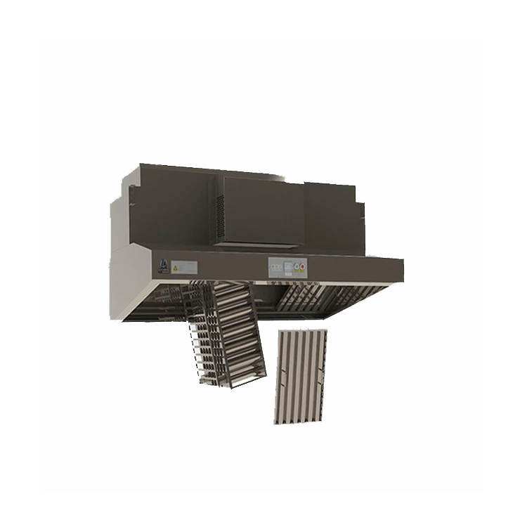 LVcheng Stainless Steel Housing Cooker Hood Commercial Range Hood For Commercial Kitchen Extractor Fan