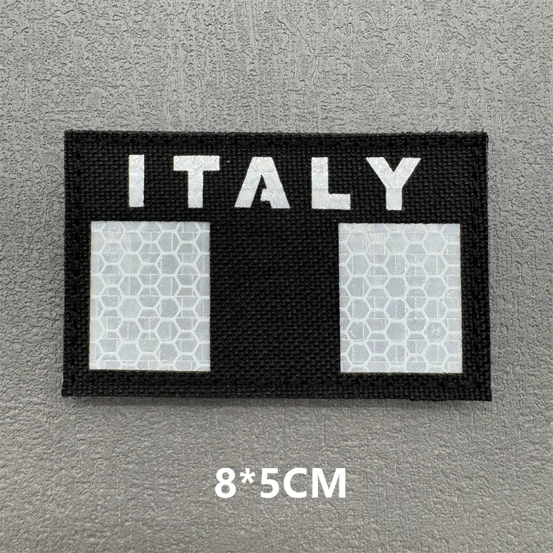 3D Taktische Patches IR Reflektierende Abzeichen auf Rucksack Weste Kleidung DIY Moral Taktische Abzeichen Haken & Schleife Laser Cut liefert