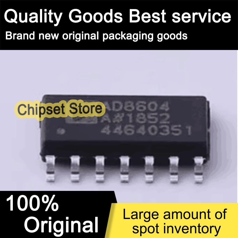 

5pcs/lot AD8604ARZ-REEL7 AD8604 AD8604ARZ SOP IC 100% Brand new