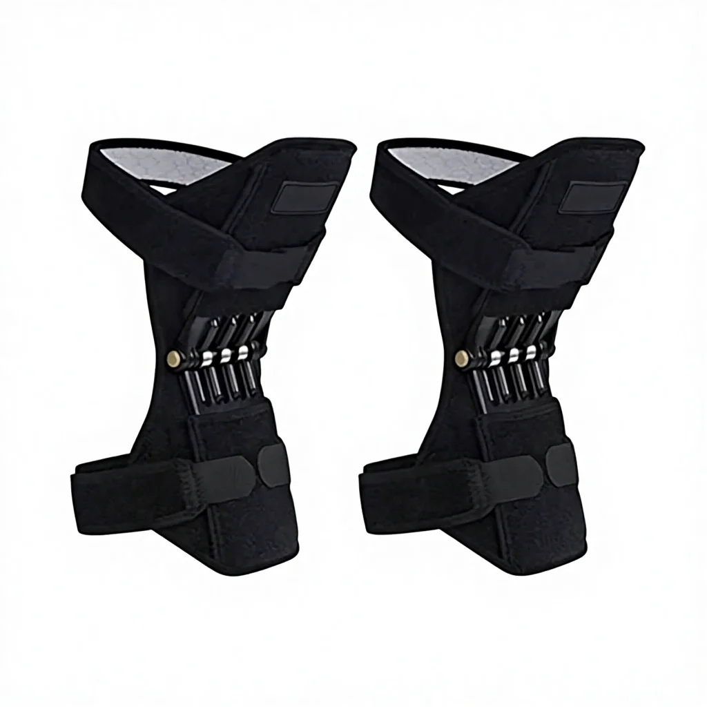

Knee Assist Device Patella Joint Protection Old Cold Legs Outdoor Sports Knee Brace Patella Climbing Squat Protector One Size