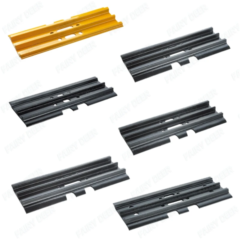 

Milling machine bulldozer crawler crane dozer track pad shoe mini excavator rubber metal rubber polyurethane track shoe