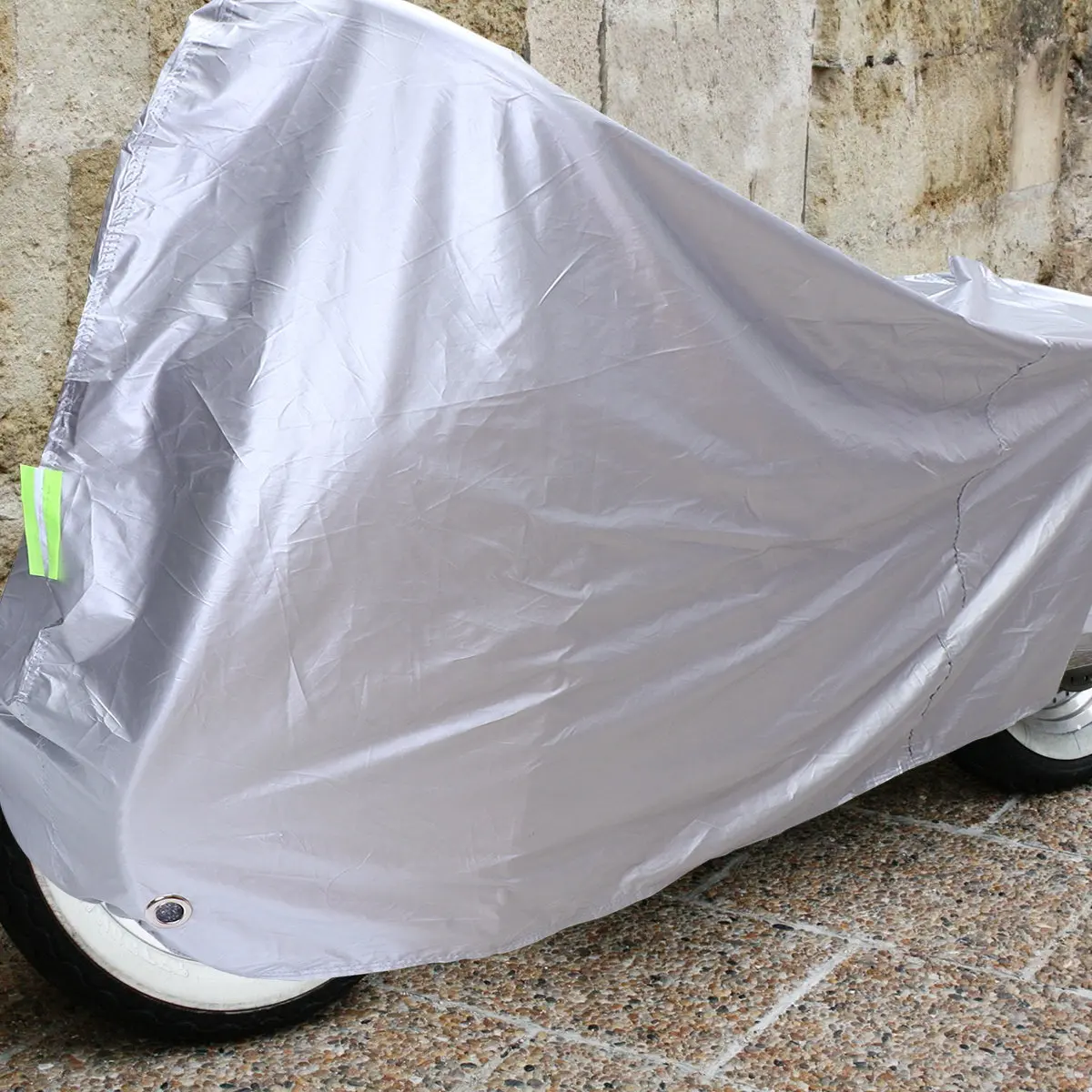 

Motorcycle Cover Waterproof Dustproof Rain Snow Uv Protection Shelter for Outdoor Indoor Storage Breathable Bike Cover