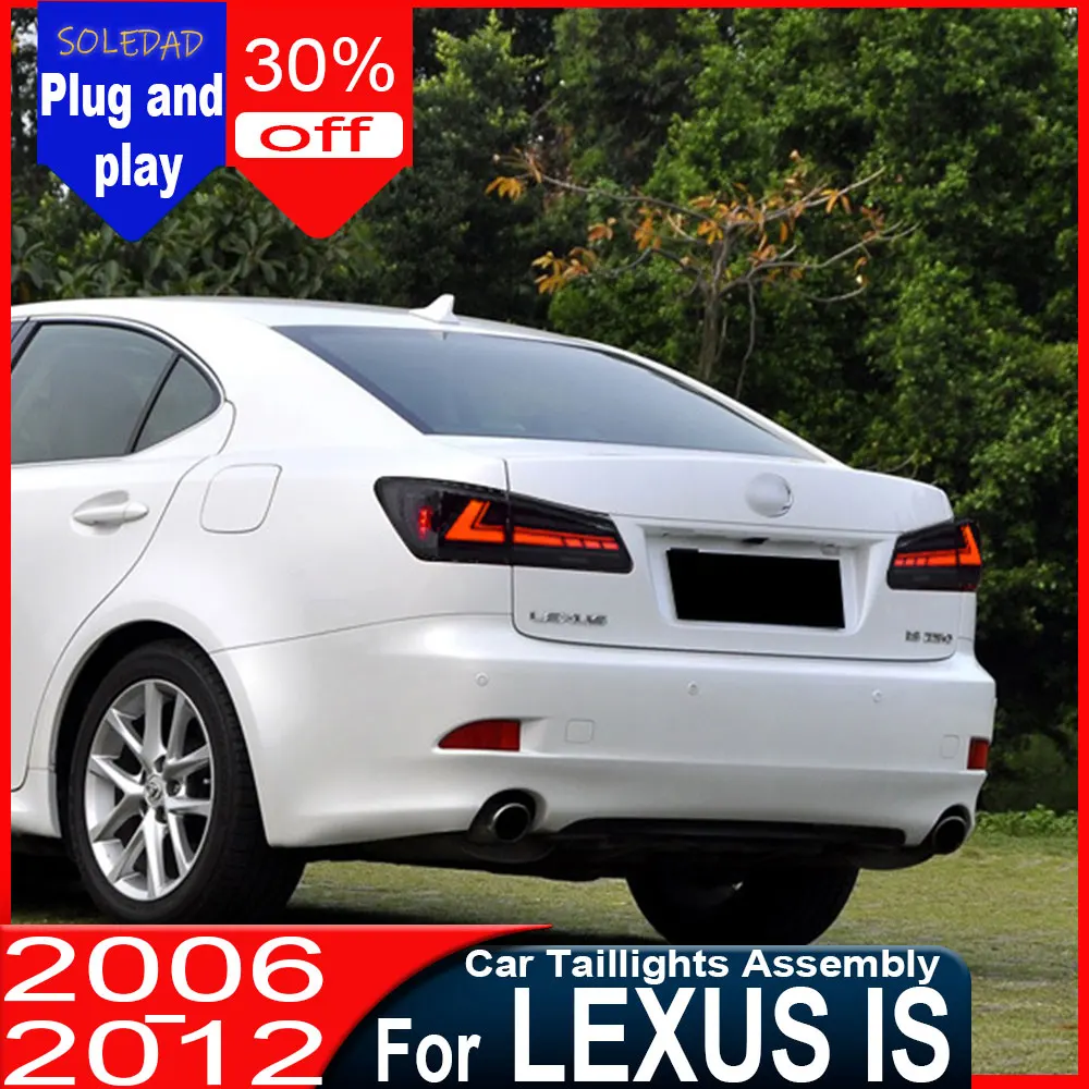 

CAR For Lexus IS IS250 lights 2006-2012 Upgrade Modified to New DRL Dynamic Turn Signal LED Taillight Auto Accessories