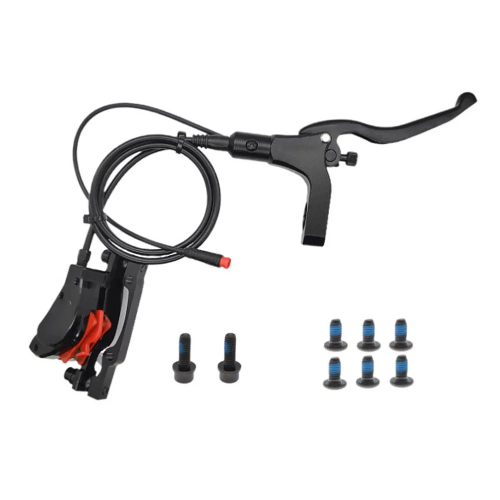 

Folding Scooter Brake Electric Bike Brake For Electric Vehicle Maintenance Black Brake 160mm Brake Disc Aluminum Pump Body