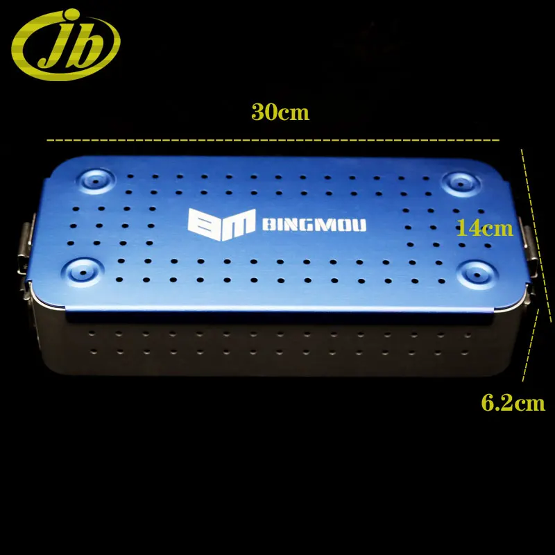 Sterilising trays surgical operating instrument 30*14*6.2cm autoclave sterilization the sterilization box