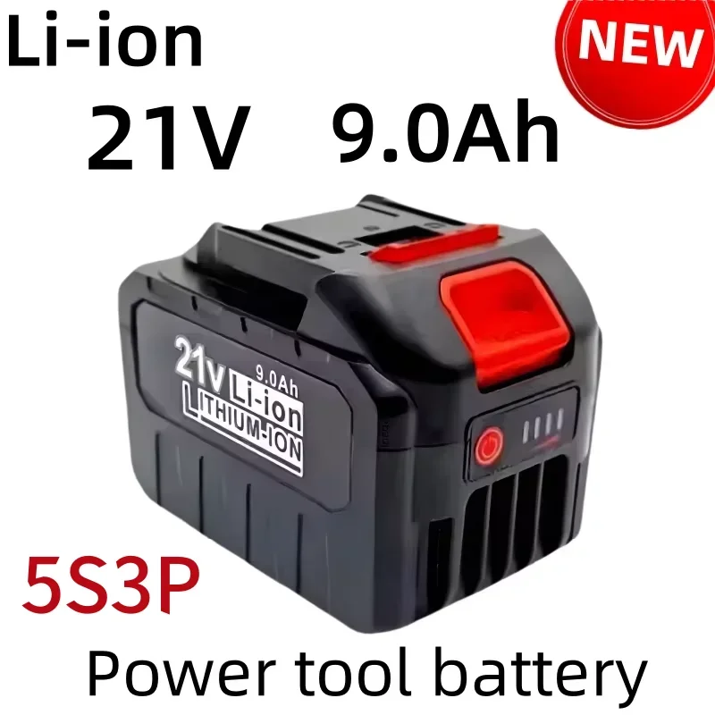 21V 5S3P18650 Lithium Battery Rechargeable  Batteries High-current High lpega Discharge 21 Volt Replace Battery For Screwdriver