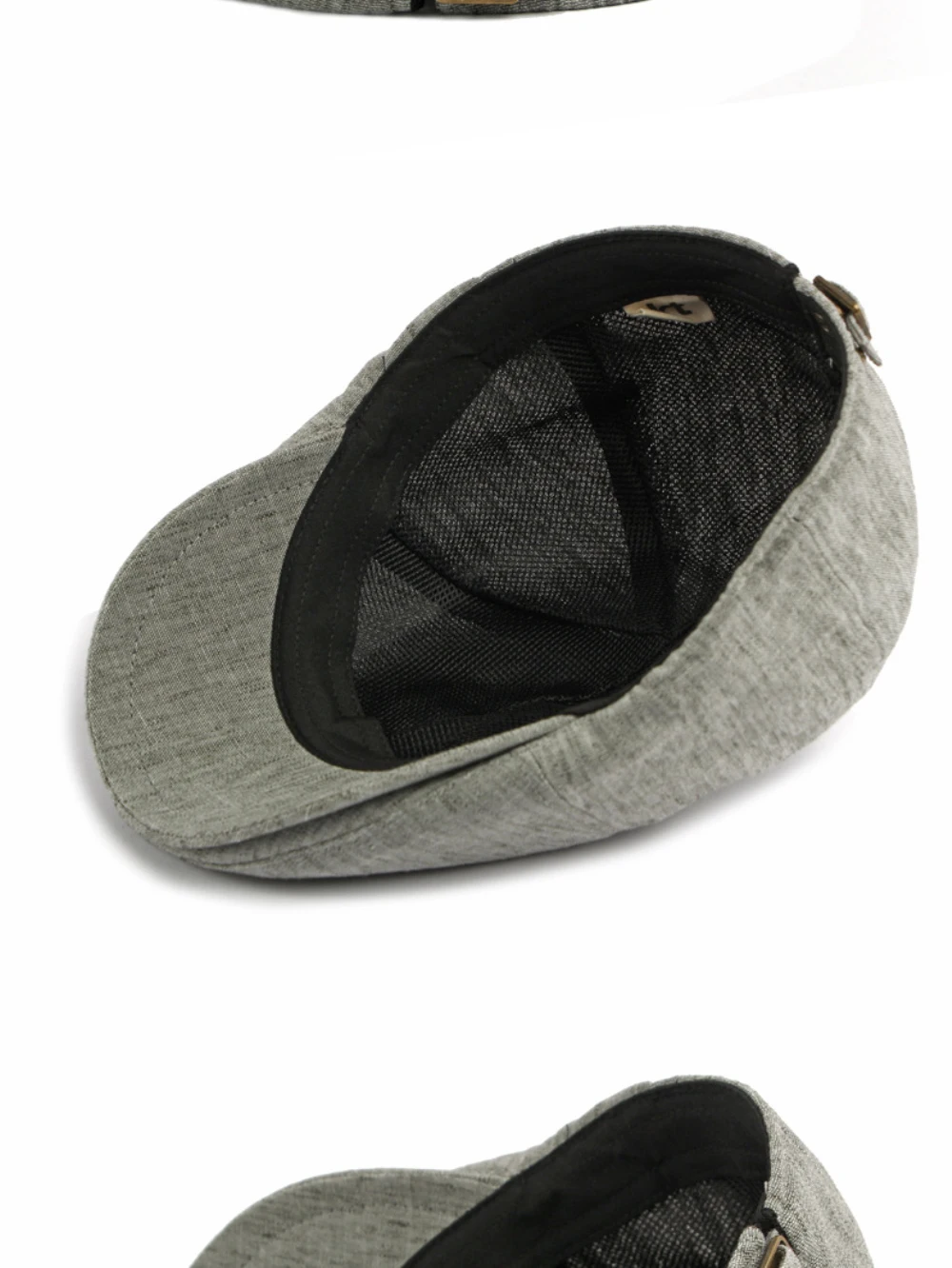 HT5100 Herren- und Damen-Baskenmützen, Vintage Künstler-Mütze, Frühling-Sommer Ivy Flatcap, Achteckige Baskenmütze für Männer und Frauen – Detail 12