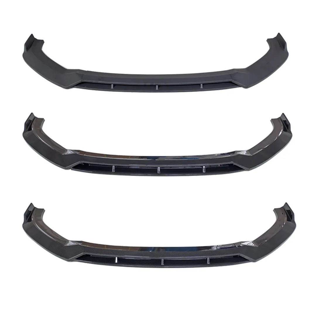 Front Bumper Lip Protector Chin Deflector Guard Cover Facelift For Audi A3 S3 2016-2019 S-line Decoration Splitter Trim Styling