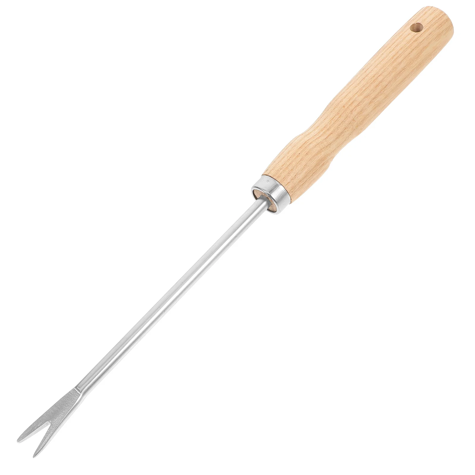 

Wooden Handle Gardening Weed Puller Tool Strong Digger for Transplanting Loosening Soil Weeding and Gardening Tasks