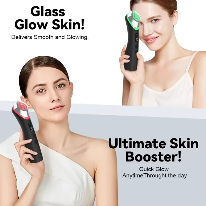 Booster Device Glow Beauty Device Skin High Frequency Skincare Facia Neck Tighten High Frequency Vibration