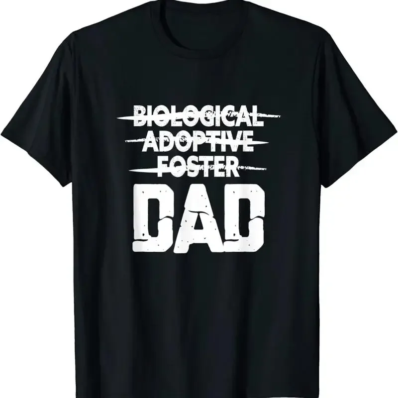 New Limited Mens Biological Adoptive Foster Dad Adoption Love Father T Shirt