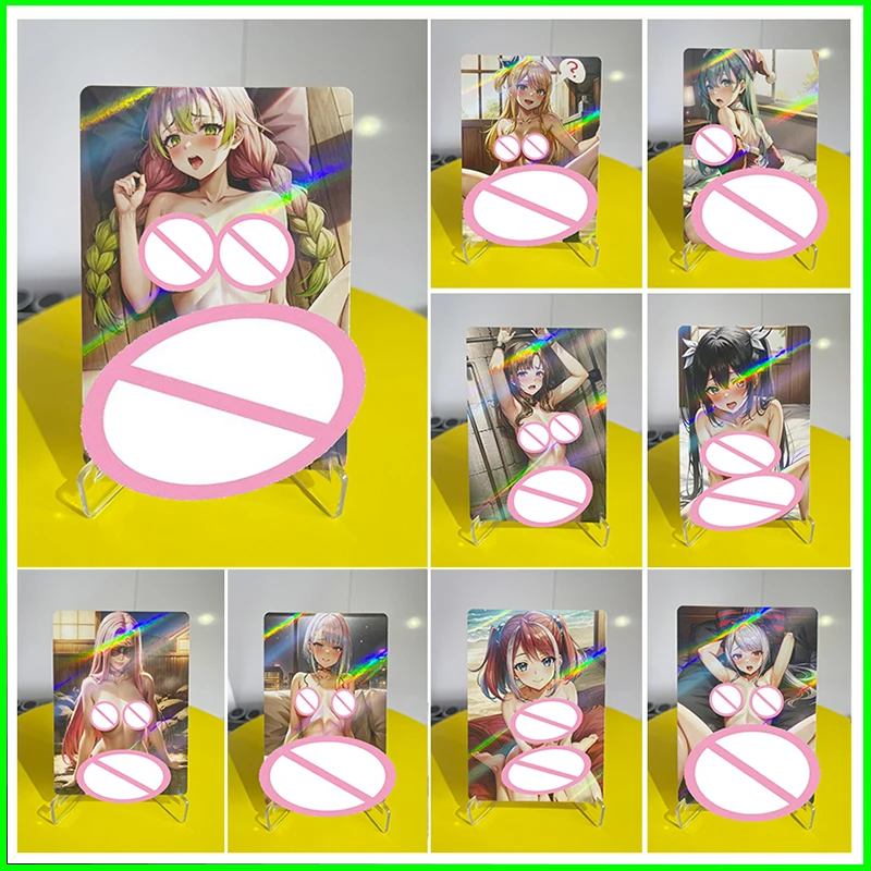 زوجة بطاقة الصبي ألعاب اللعب ألعاب الطاولة هدايا عيد الميلاد لتقوم بها بنفسك أنيمي رين إيزايوي سانجو إيزايوي EM مايو كامادو Nezuko بطاقة فلاش متميزة