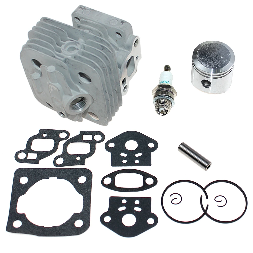 Cylinder Piston Kit Fits For Echo PB-260I PB-260L PB-261L PE-260 PE-261 EDR-260 SRM-260S SRM-260SB SRM-260U SRM-261 SRM-261T