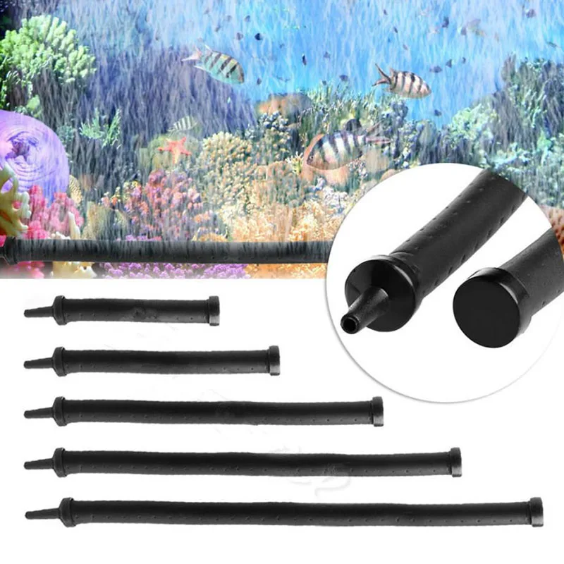 Sizes20cm ~ 120cm Aquarium Aquarium Luft Stein Blase Wand Belüftung Weichen Schlauch Schlauch Aquarium Pumpe Hydrokultur Sauerstoff diffusor Rohre