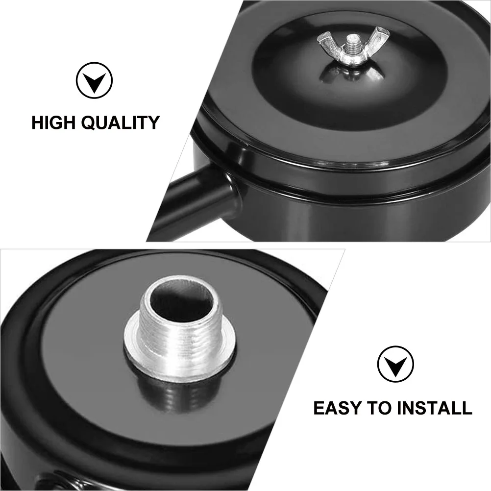 

1 set 1 Set Air Iron Muffler Intake Core Noise Reduction Shell Metal Easy Install Accessory For Piston Compressor Intake