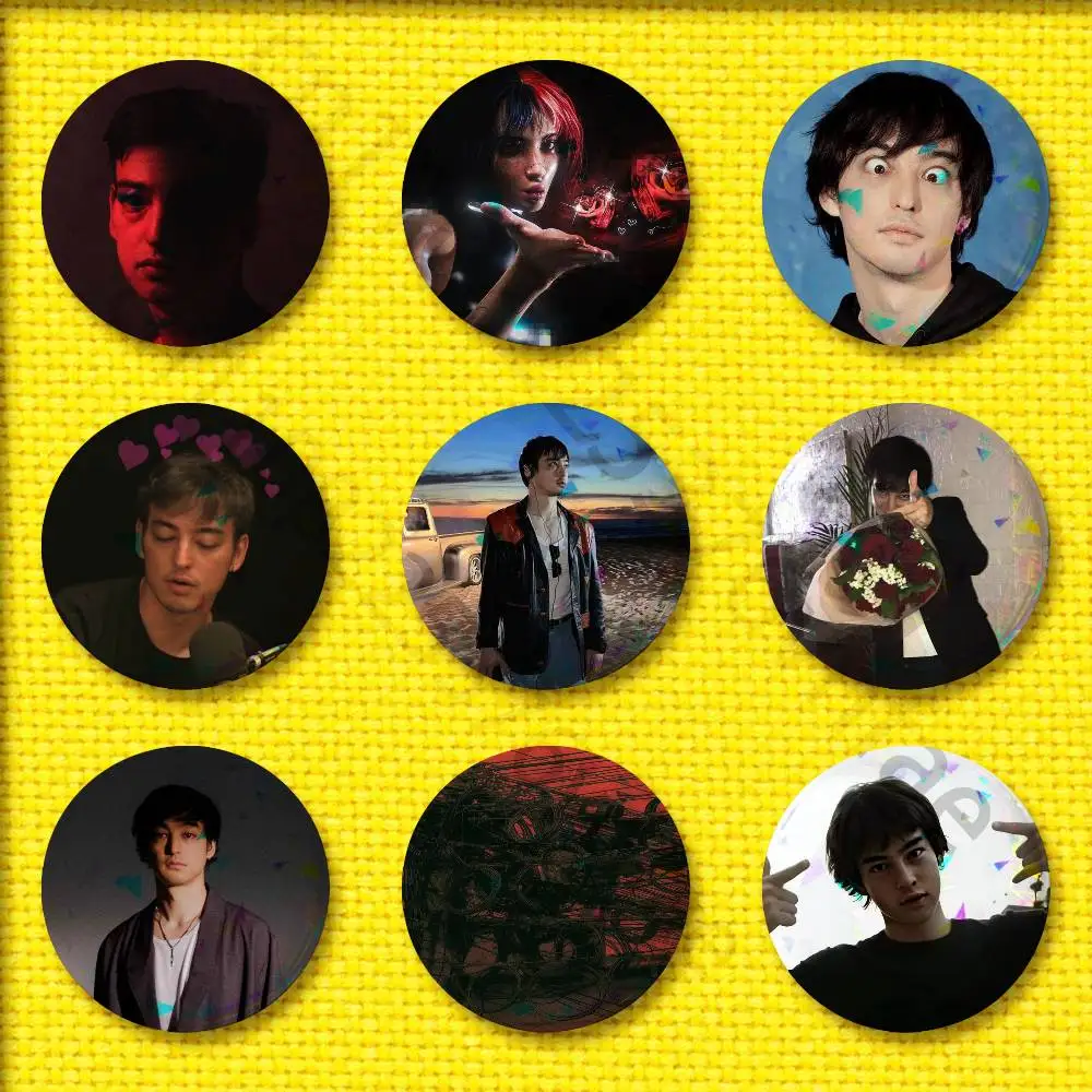 

J-Joji Nectar PIXELATED KISSES Badge For 58mm 32mm 44mm 25mm 75mm Round Pin Brooch Insignia Cover Cosplay