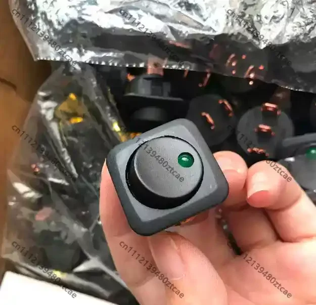 DC12V 25A Illuminated Square Rocker Switch ON-OFF Universal Auto Modification Control Button Accessory