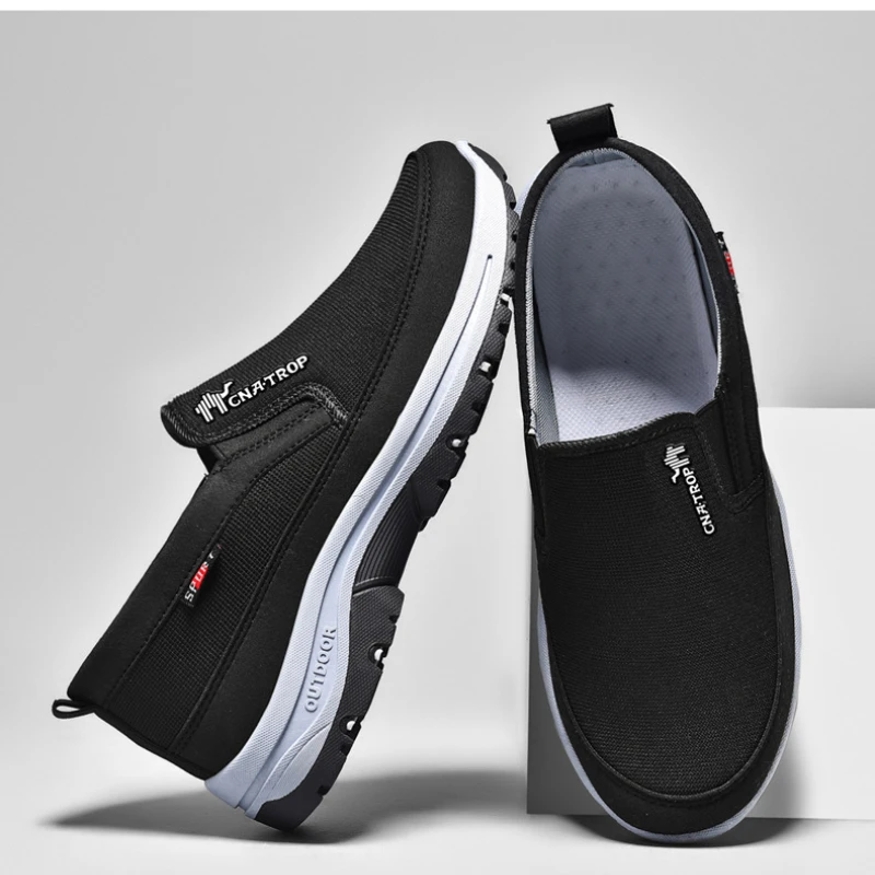 Men's Athletic Shoes Classic Loafers Tennis Shoes Non-Slip Soft Sole Comfortable Men's Walking Shoes Driving Shoes Plus Size