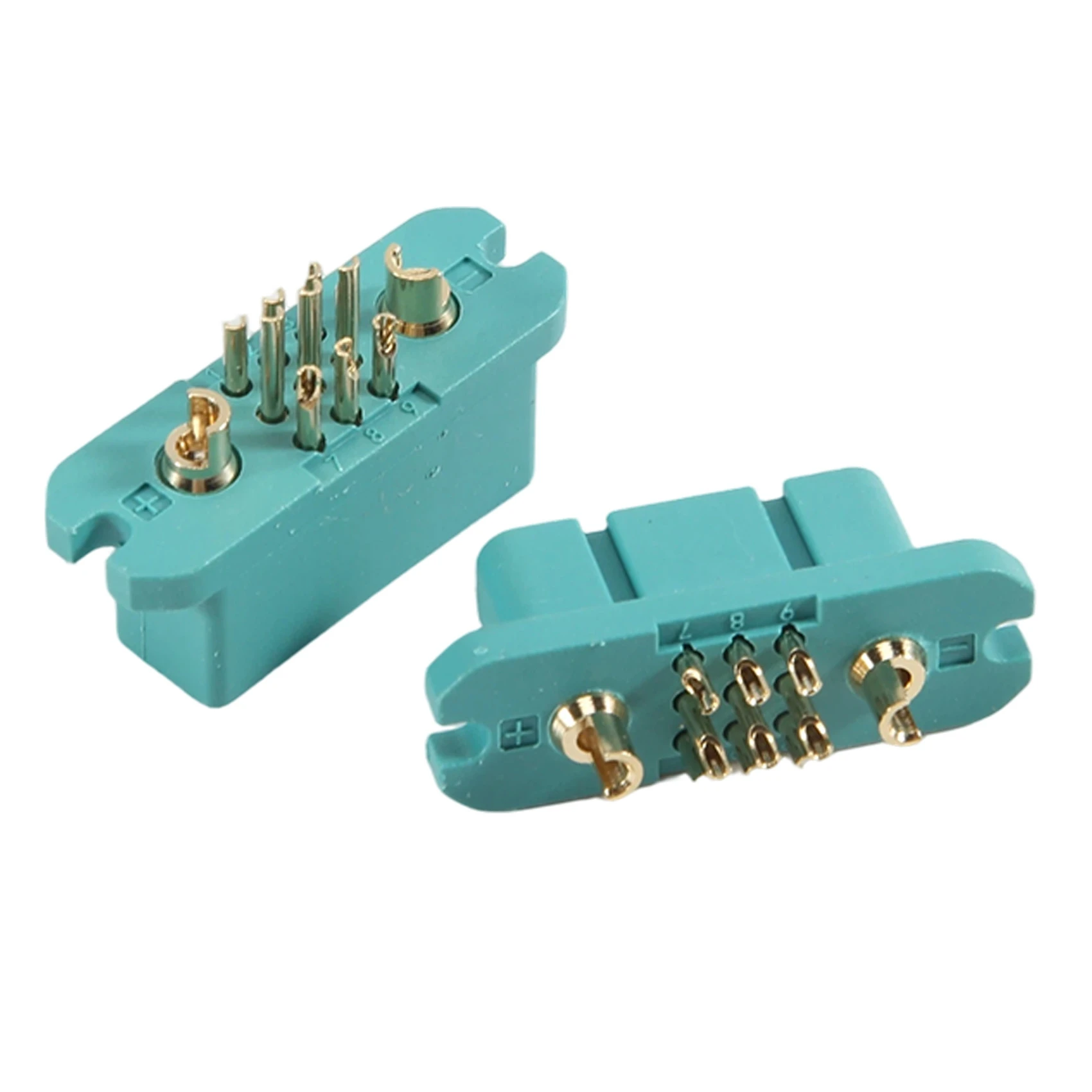 A77K VTOL MPX Connector 9+2 with Power Male Female Portable Dual Power Fixed Wing Quick Release Plug for RC UAV Aircraft