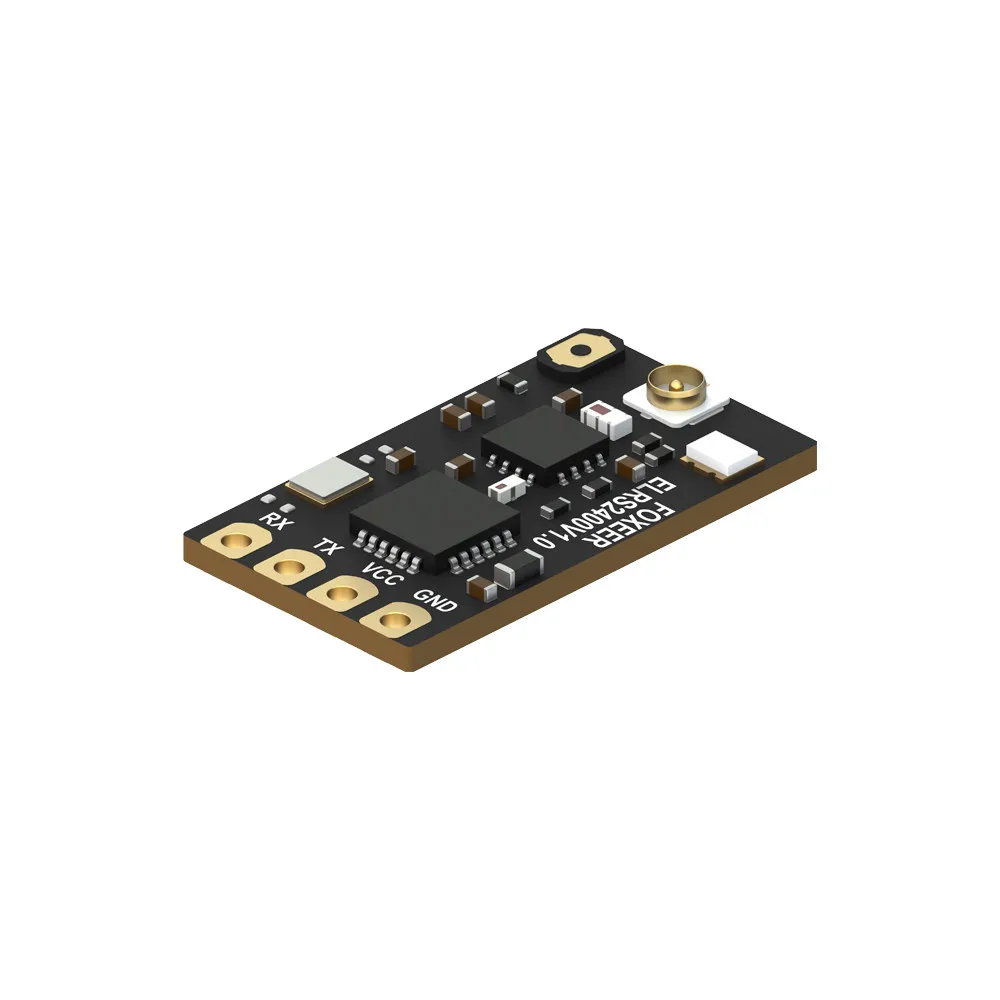 FOXEER ELRS2400  2.4GHz ExpressLRS Receiver PA+LNA 0.77g 10.5*19mm Long Range FPV Drone Parts 5V Powered
