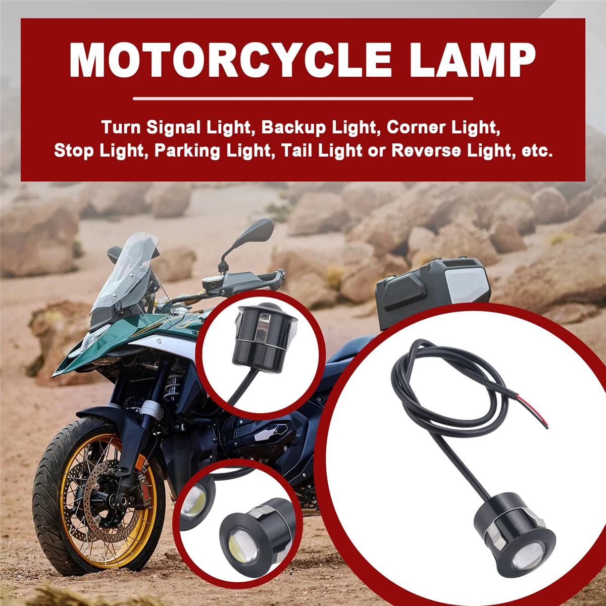 #244K 2Pcs Led Eagl…