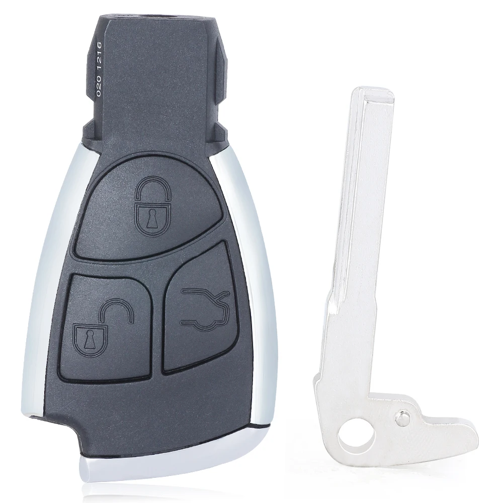 KEYECU 3B funda remota modificada para llave de coche cubierta de carcasa para Mercedes Benz B CLS C E S ML CLA CLK CL W203 W204 W205 W210 W212