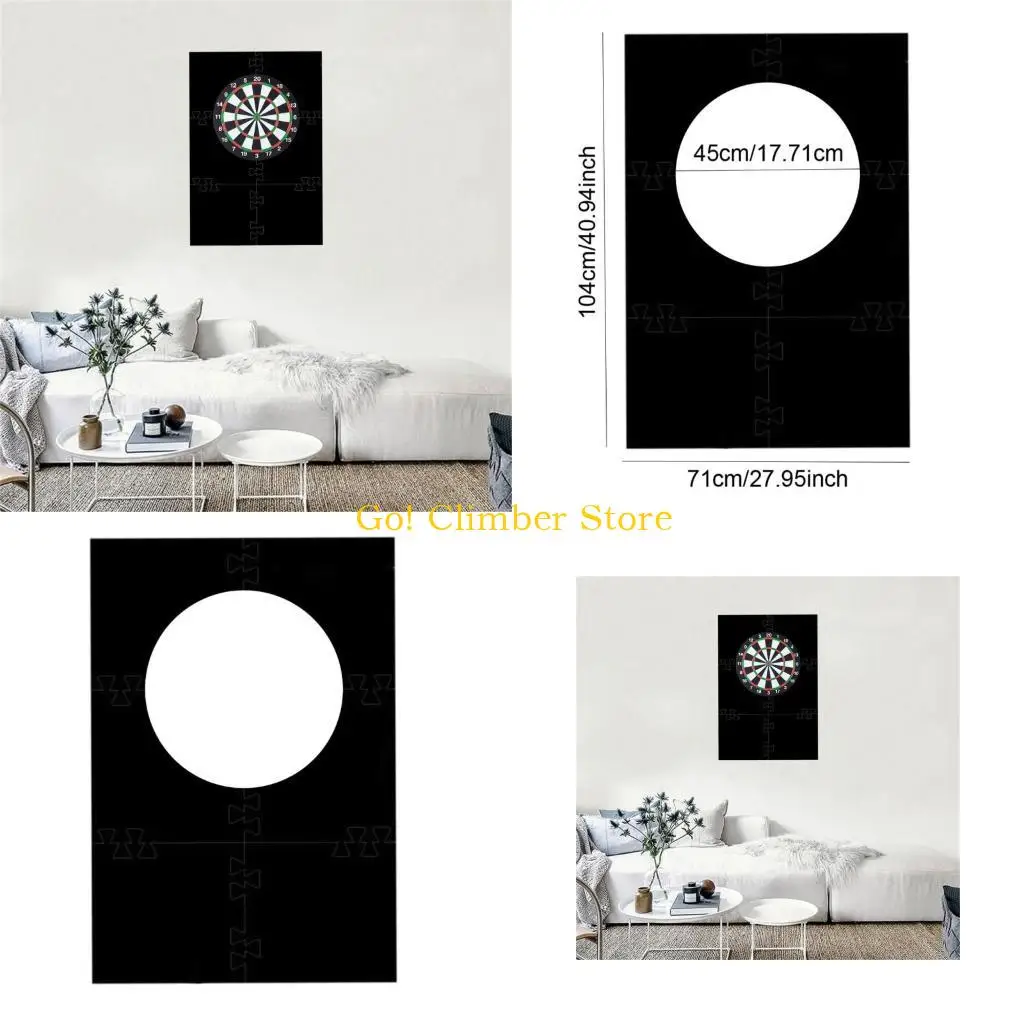 

Q84C High Pellen Wallers Protectors Easy Mount Wall Dartboards Rongards
