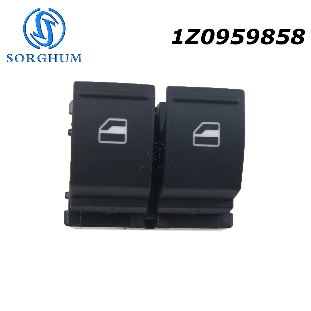 

SORGHUM Electronic Window Master Control Switch Button For VW Skoda Yeti Fabia MK2 OCTAVIA 2 ROOMSTER 1Z0 959 858 1Z0959858