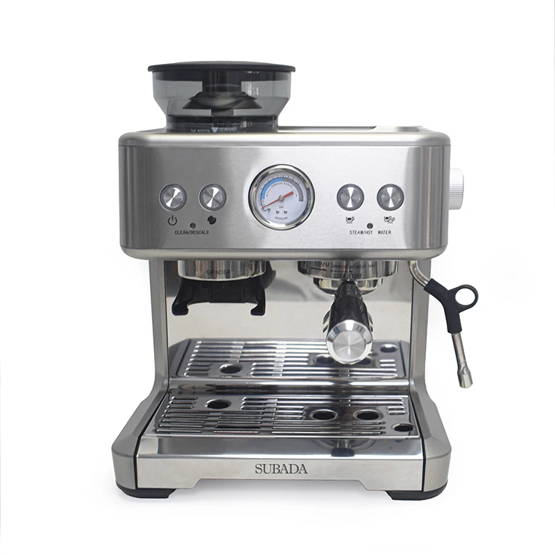 High Quality Coffee Machine 15Bar Pressure Italy ULKA Pump Semi-automatic Capsule Espresso Coffee Maker Home Appliances